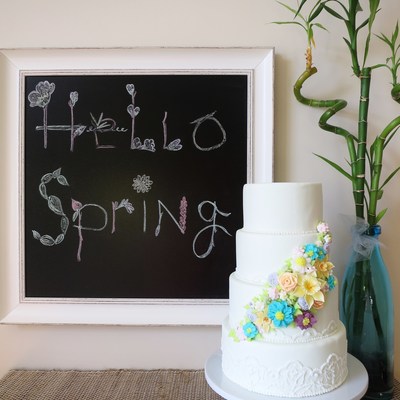 Spring Flowers In Buttercream For The Inspiration Challenge on Cake Central