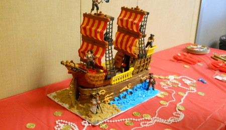 Wrecked Pirate Ship Cakes Wrecked Pirate Ship Cakes