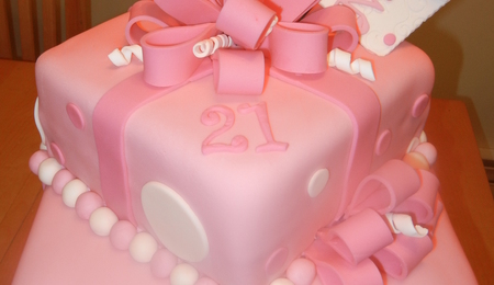 21th birthday cake ideas
