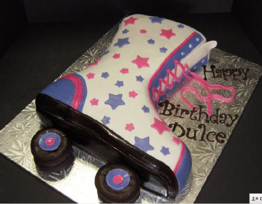 Roller Skate Birthday Cake Ideas Roller Skate Birthday Cake Ideas
