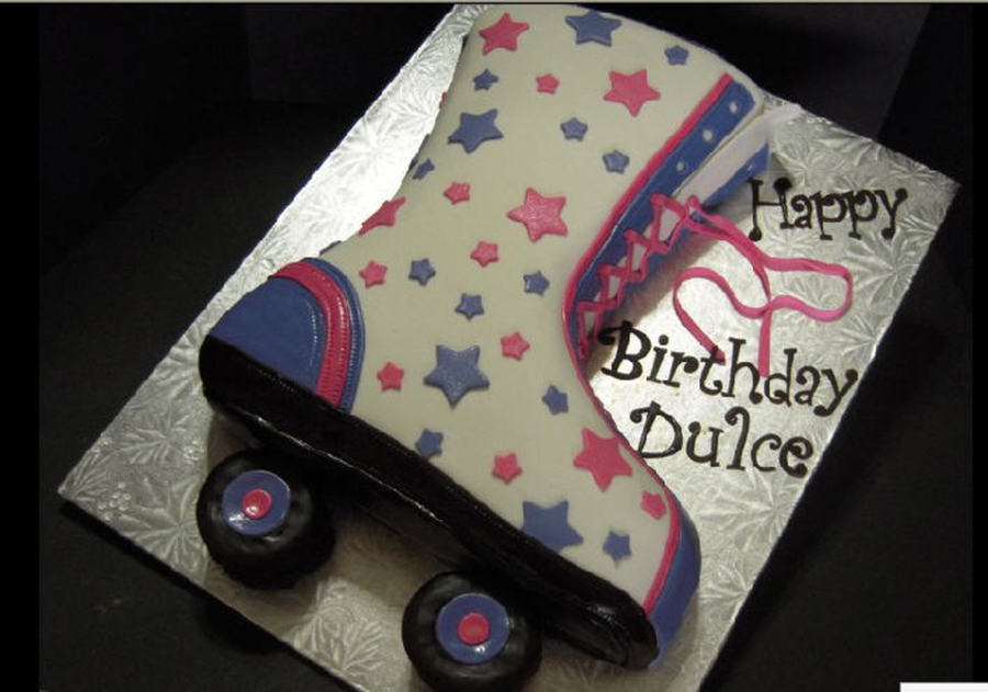 Roller Skate Cake