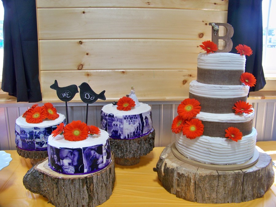 This Is The First Tier Cake I Have Made It Was For My Youngest Sons Wedding The Bride My Future Daughter In Law Wanted A Rustic Cake W on Cake Central This Is The First Tier Cake I Have Made It Was For My Youngest Sons Wedding The Bride My Future Daughter In Law Wanted A Rustic Cake W on Cake Central