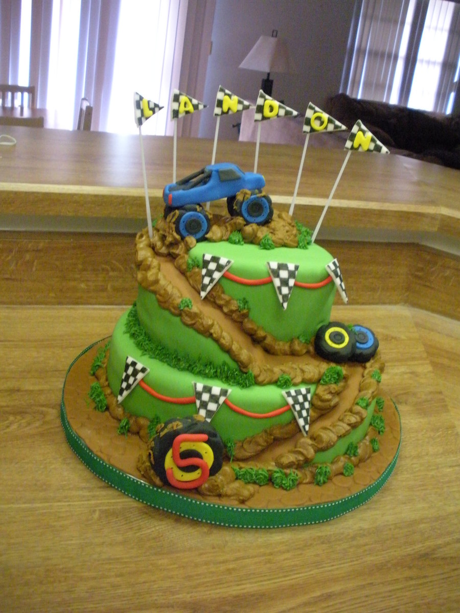 Monster Truck Birthday Party CakeCentral