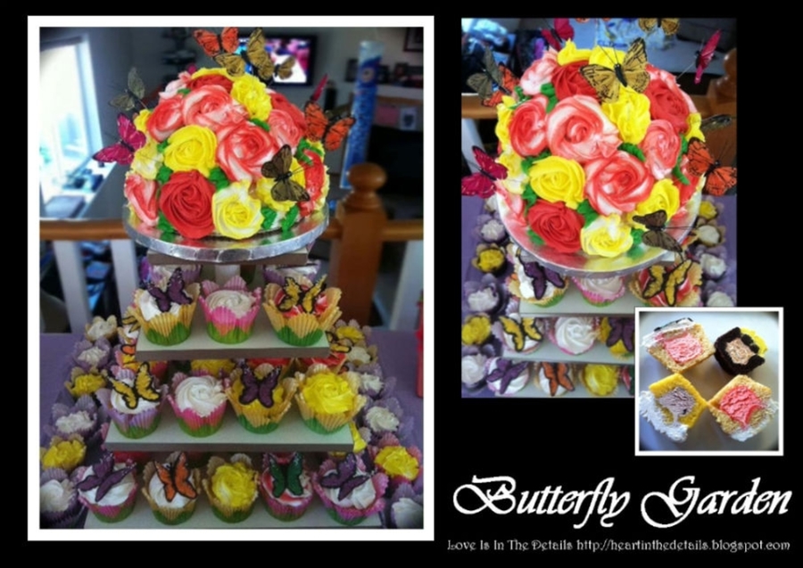 Butterfly Garden on Cake Central Butterfly Garden on Cake Central