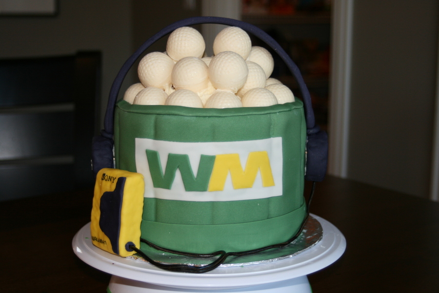 Golf Ball Cake on Cake Central Golf Ball Cake on Cake Central