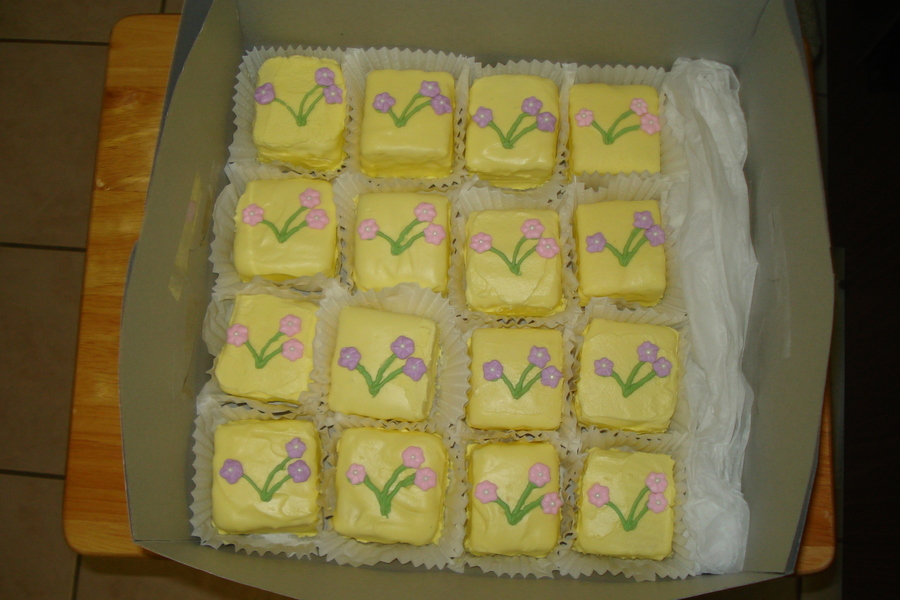 Princess Belle Tea Party Petit Fours on Cake Central Princess Belle Tea Party Petit Fours on Cake Central