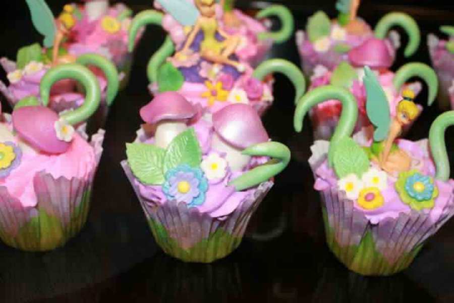 Tinkerbell Cupcakes