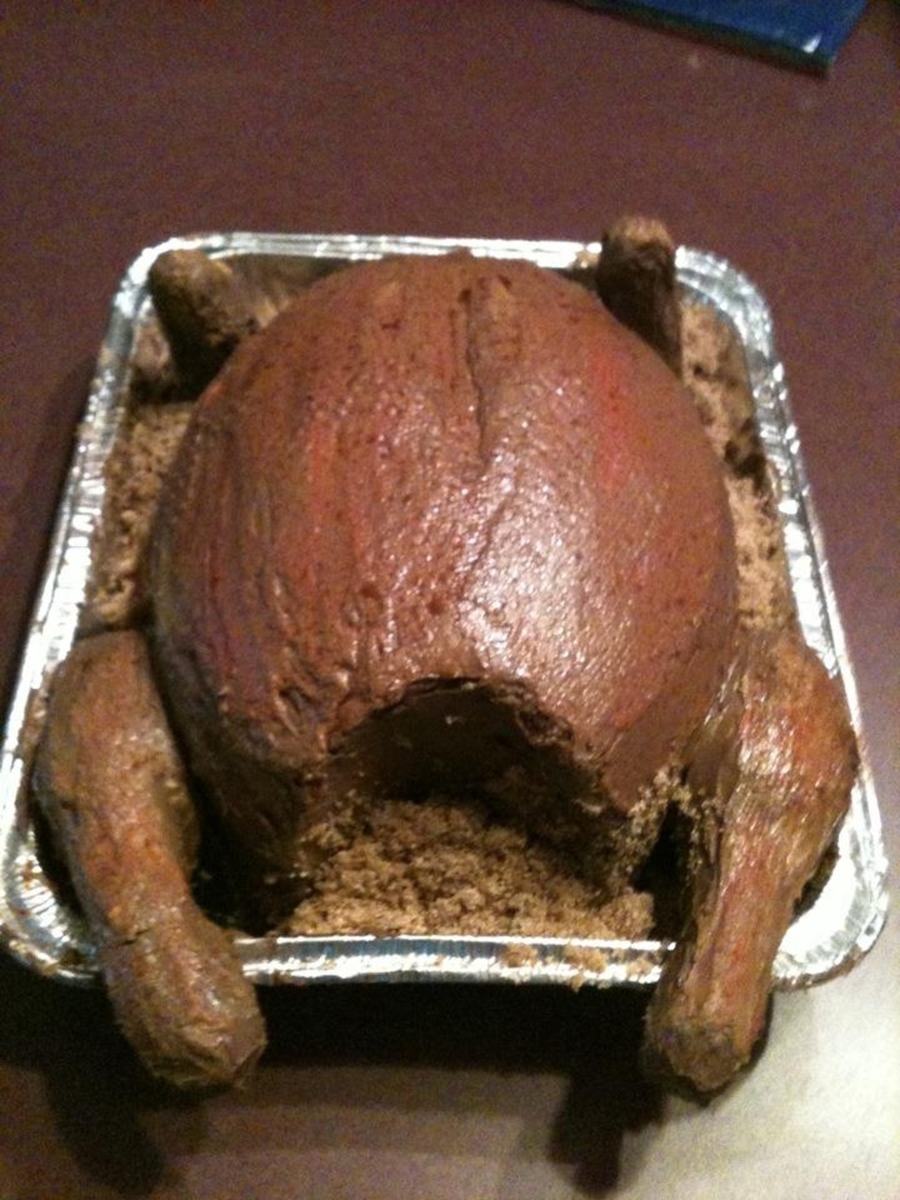Another Roasted Turkey on Cake Central Another Roasted Turkey on Cake Central