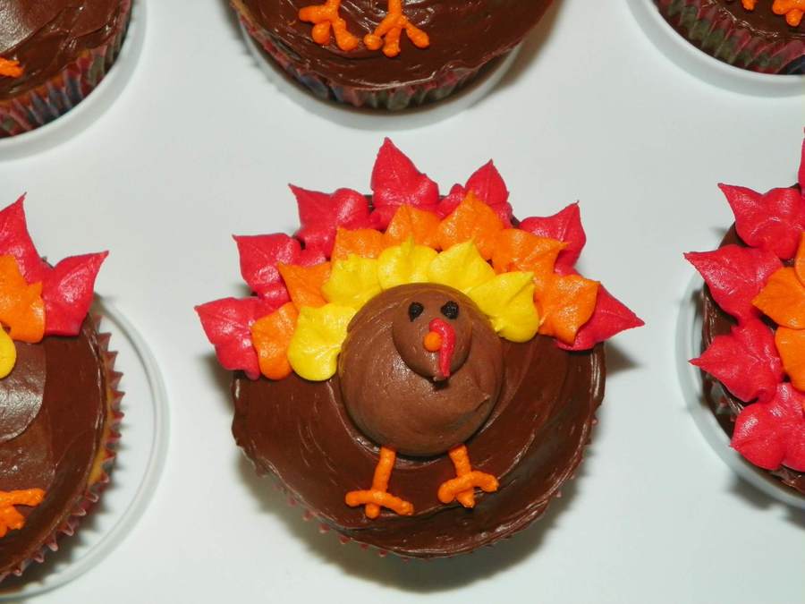 Turkey Cupcakes - CakeCentral.com