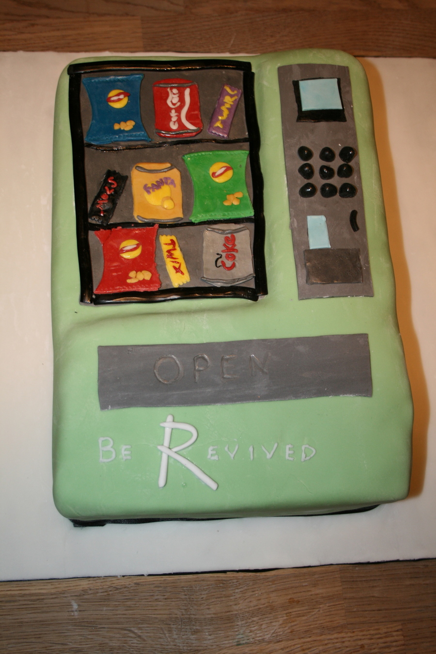 Vending Machine Cake