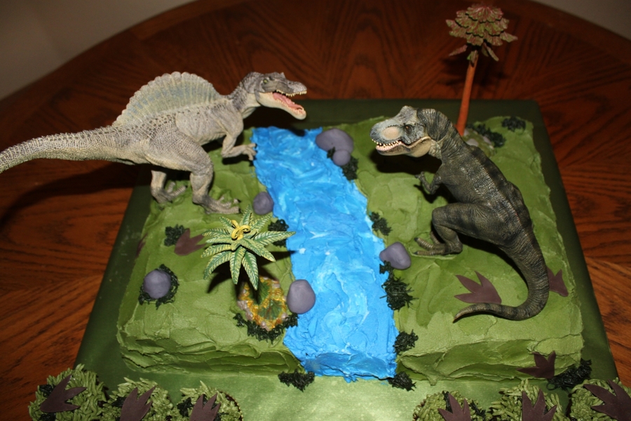Jurassic Park Theme Cake Jurassic Park Theme Cake