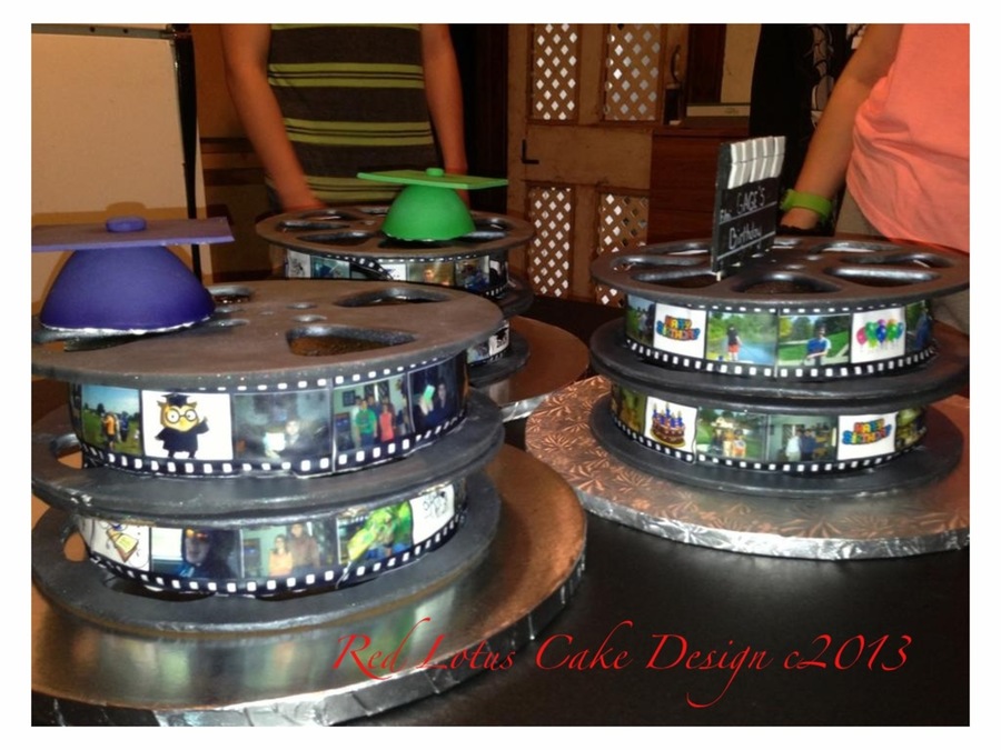 Movie Reel Graduation on Cake Central Movie Reel Graduation on Cake Central