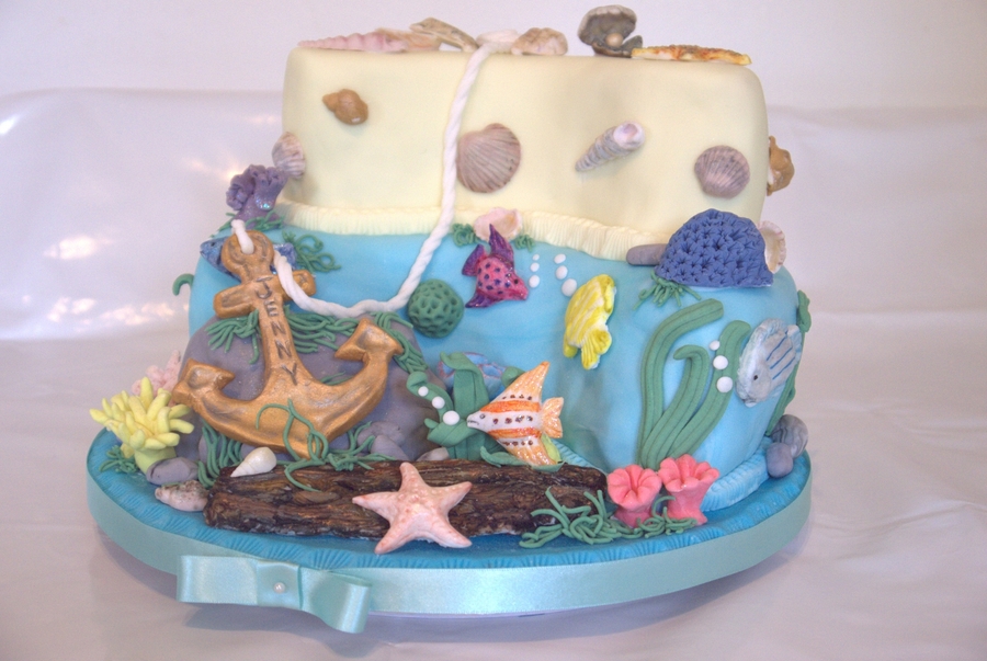 Beach And Ocean Cake on Cake Central Beach And Ocean Cake on Cake Central