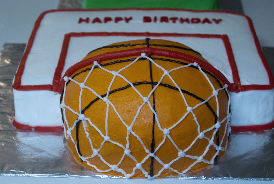 Basketball Jersey And Backboard