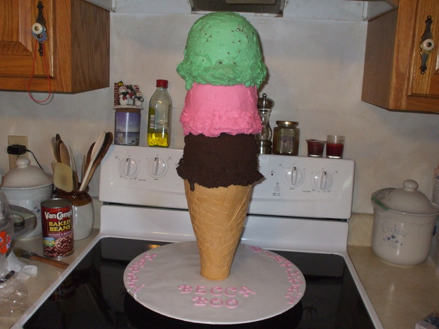 Ice-Cream For Becca on Cake Central Ice-Cream For Becca on Cake Central