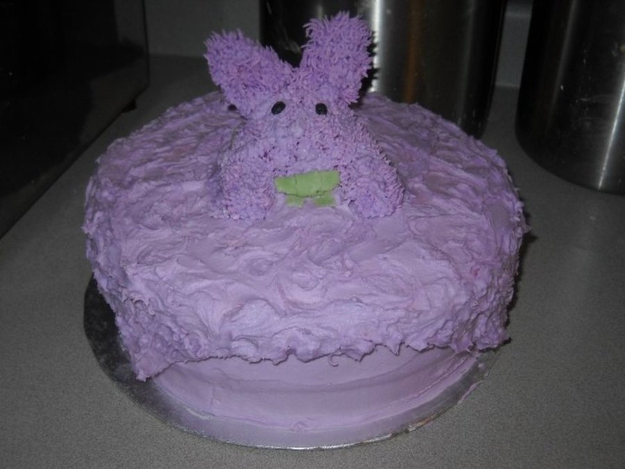 Purple Birthday Blankie Cake on Cake Central Purple Birthday Blankie Cake on Cake Central