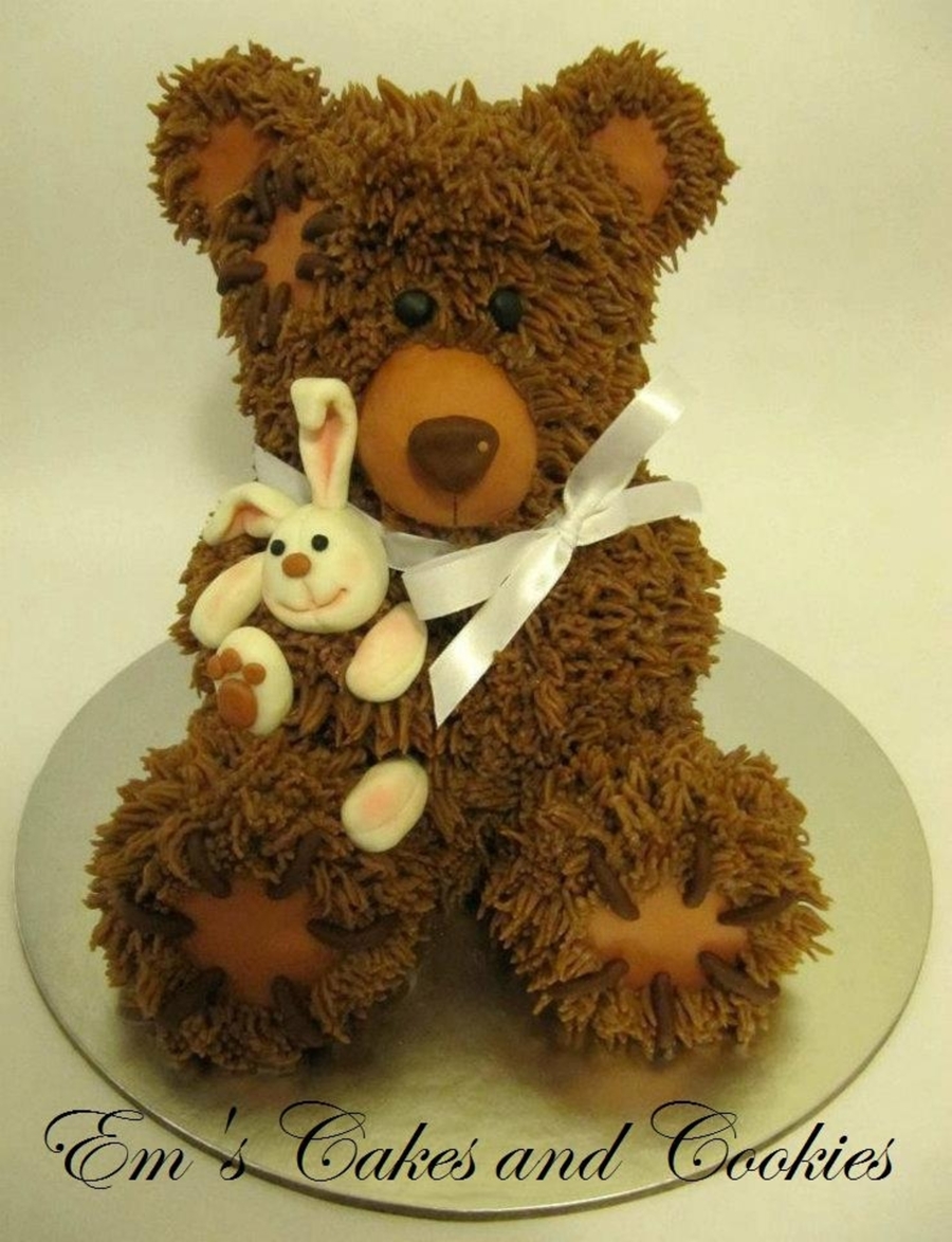 Cute Teddybear :-) on Cake Central Cute Teddybear :-) on Cake Central