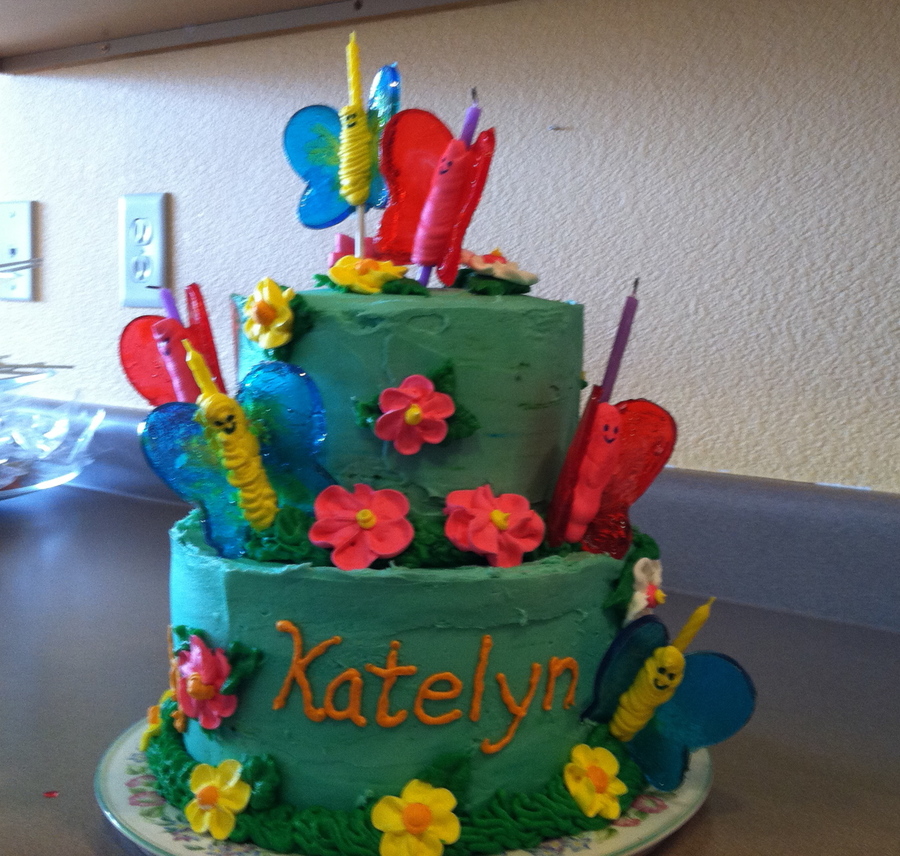 Butterflies And Flowers on Cake Central Butterflies And Flowers on Cake Central