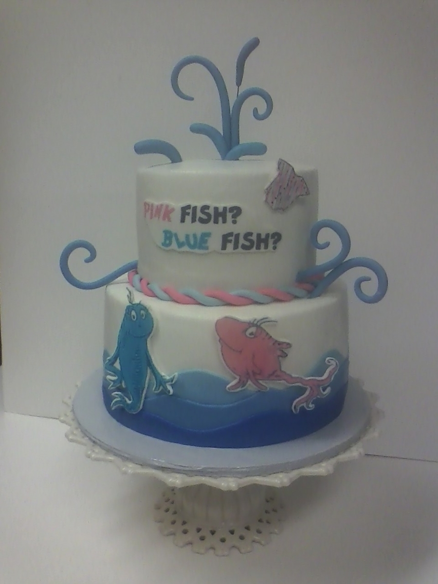 Gender Reveal Cake on Cake Central Gender Reveal Cake on Cake Central