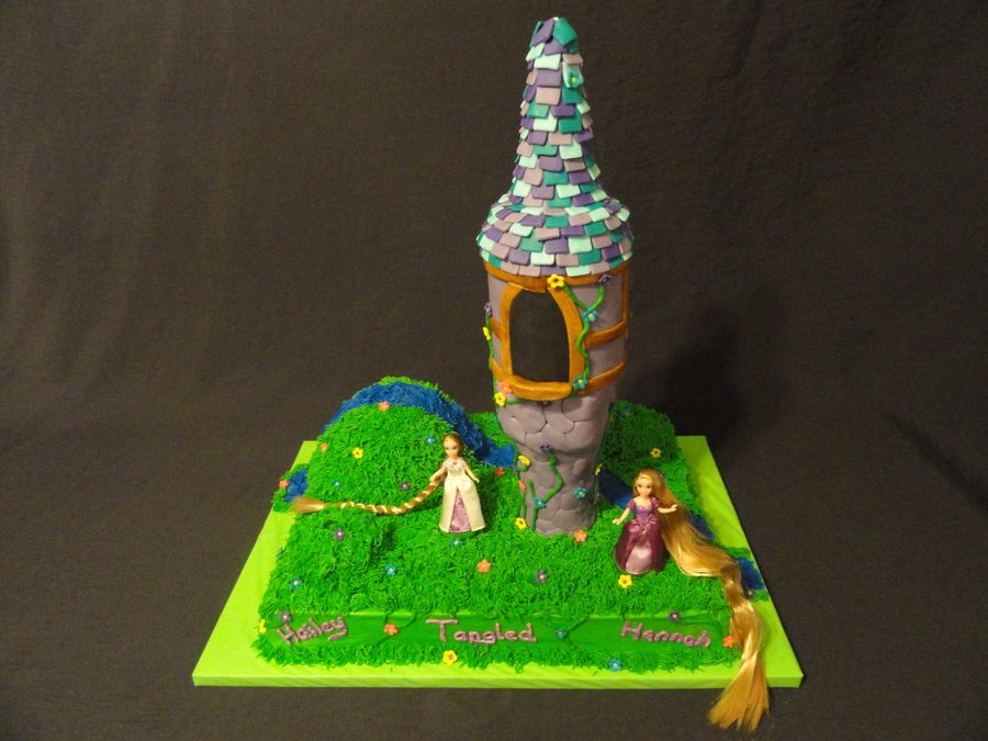 Tangled For Twins on Cake Central Tangled For Twins on Cake Central
