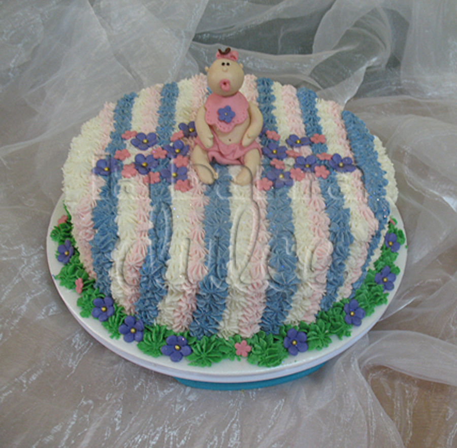 Girl Baby Shower Cake De La Barra Dulce En Guatemala ...