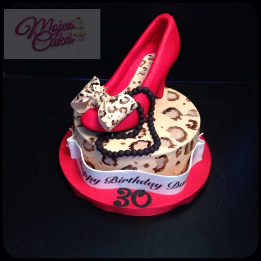High Heel Shoe Diva Cake