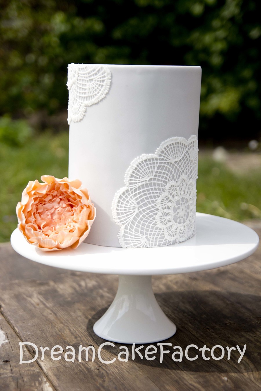 Doilies And Peony