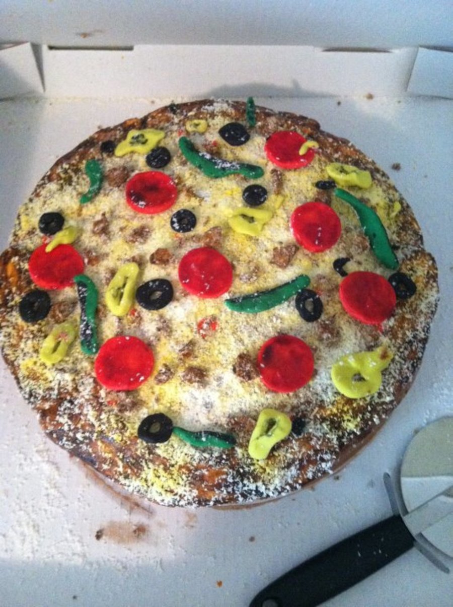 Pizza Cake on Cake Central Pizza Cake on Cake Central