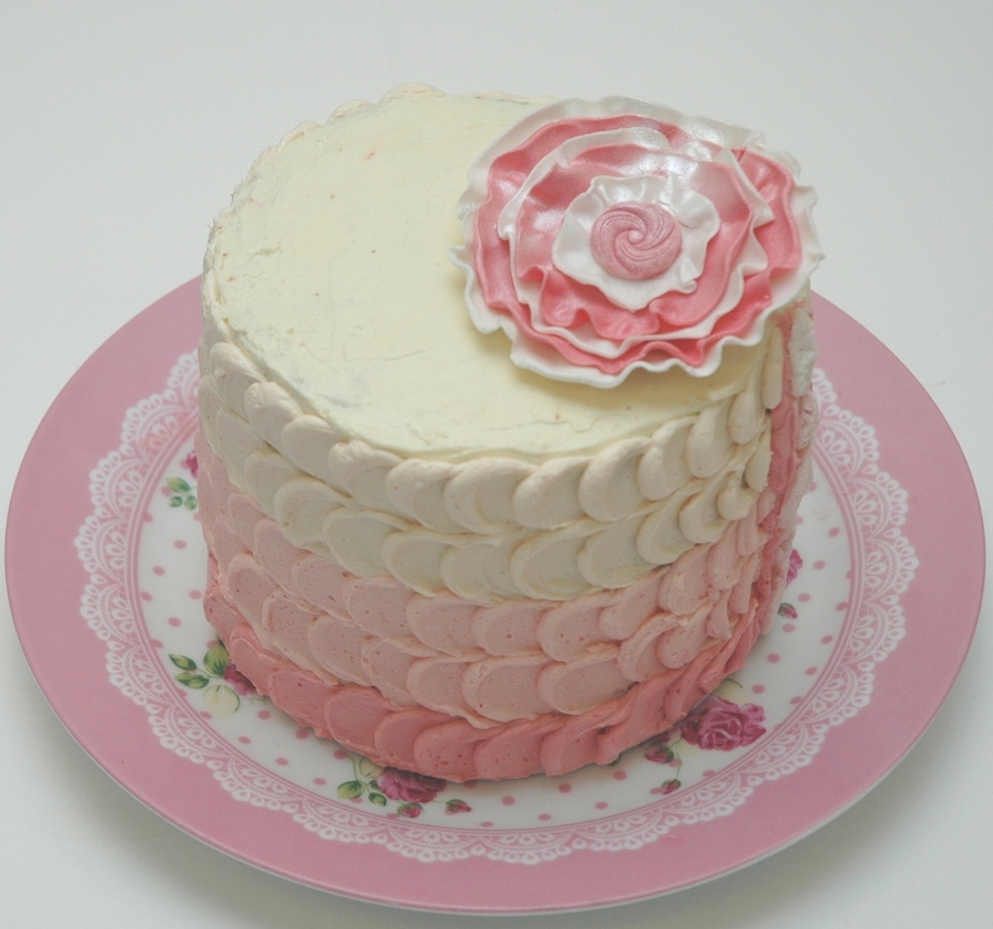 Vintage Petal Cake on Cake Central Vintage Petal Cake on Cake Central
