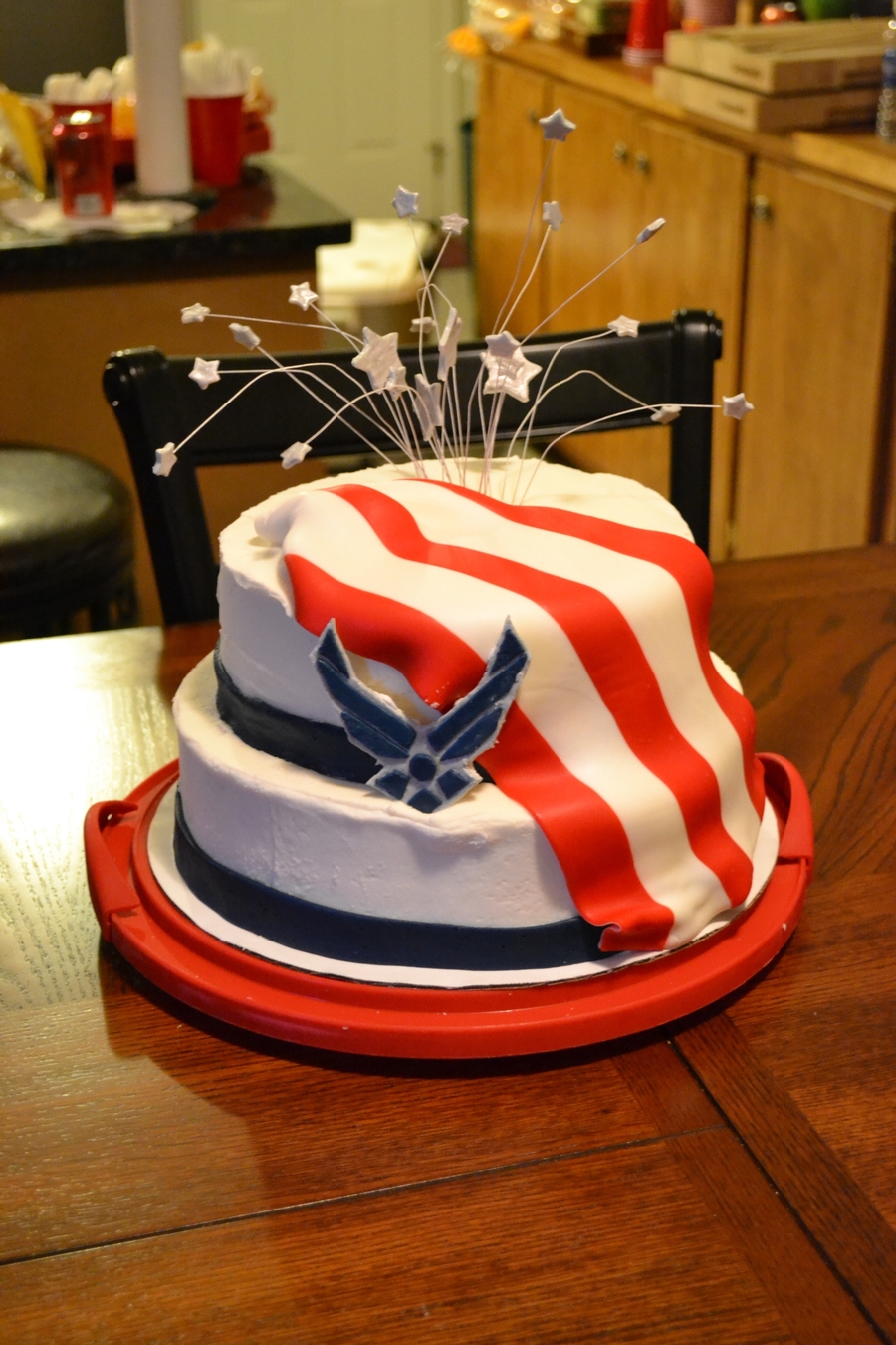Air Force Retirement Cake on Cake Central Air Force Retirement Cake on Cake Central