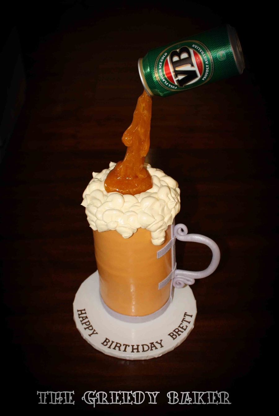 Floating Beer Can Cake on Cake Central Floating Beer Can Cake on Cake Central