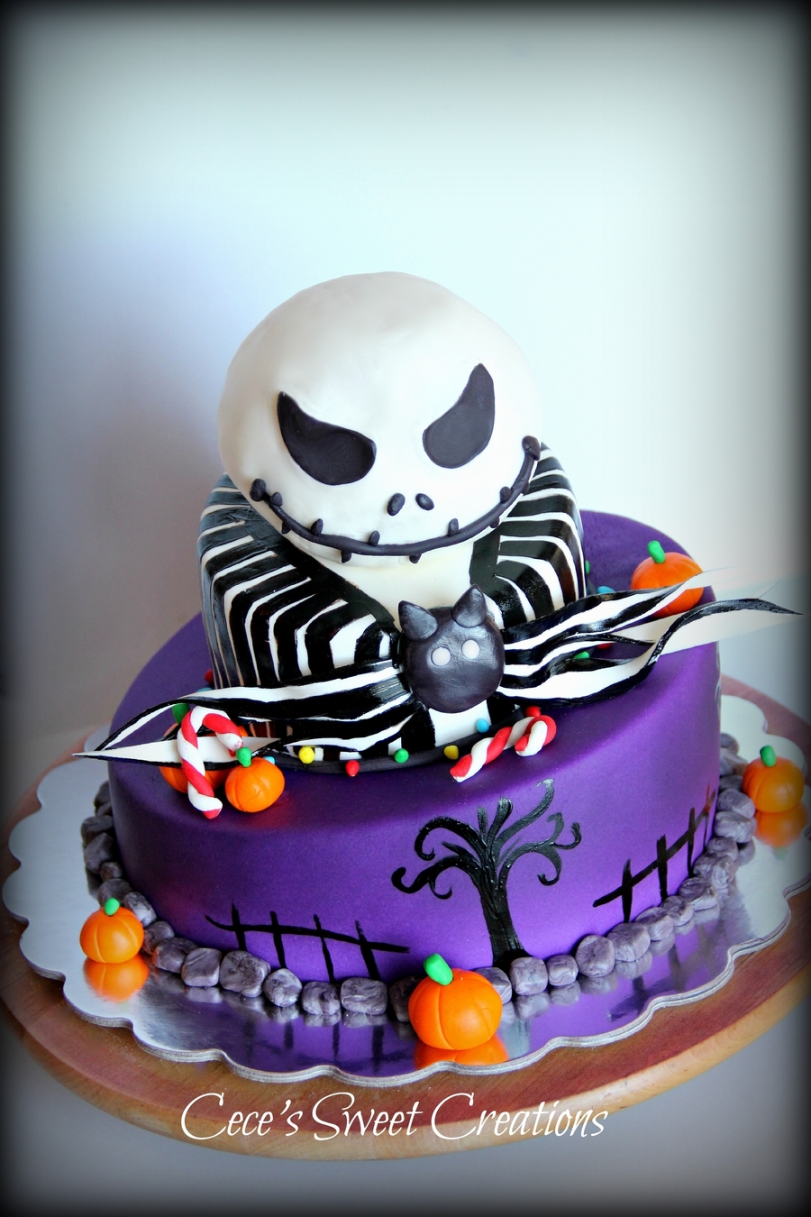 Jack From Nightmare Before Christmas Cake CakeCentral