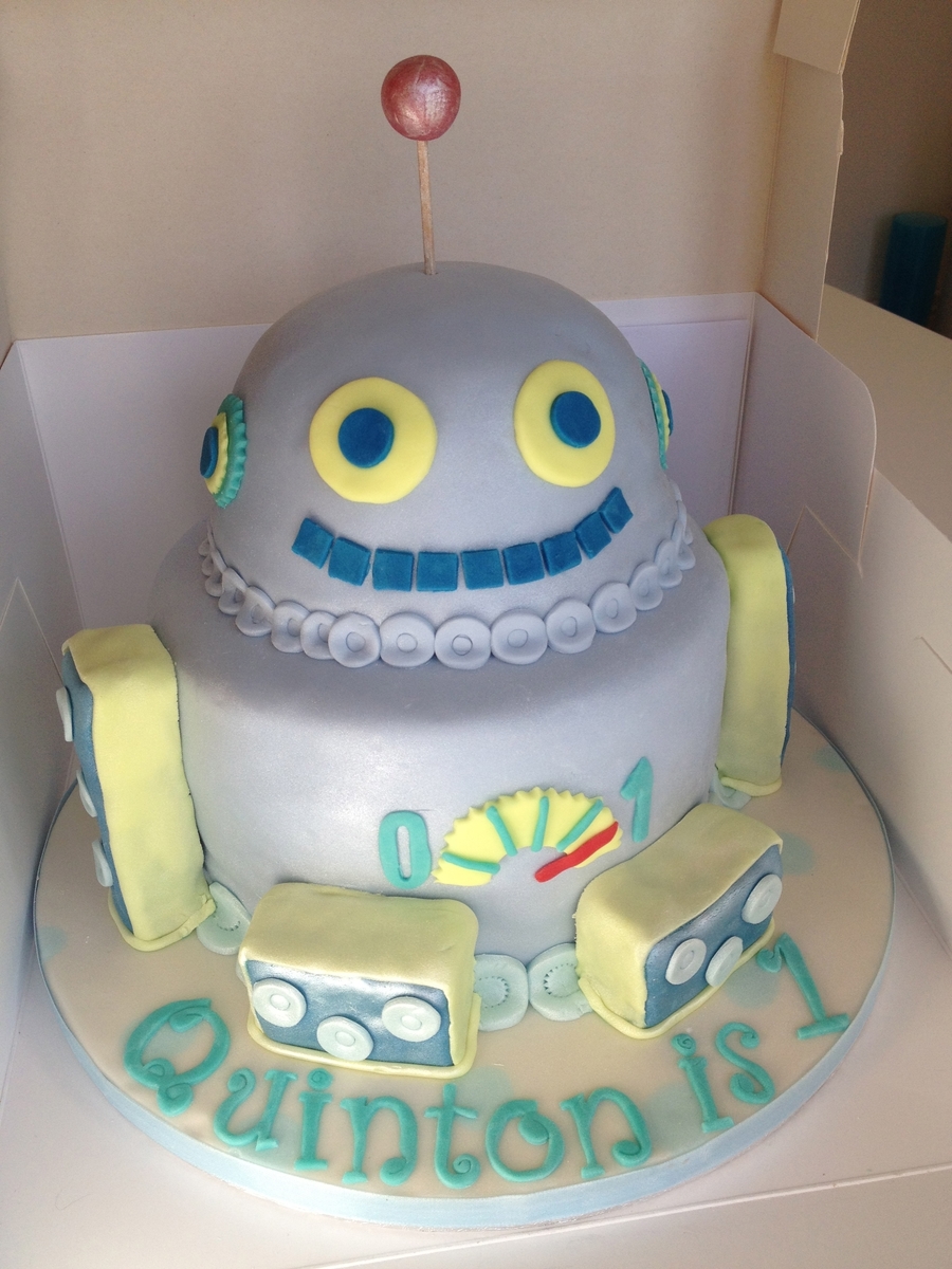 Robot Cake on Cake Central Robot Cake on Cake Central