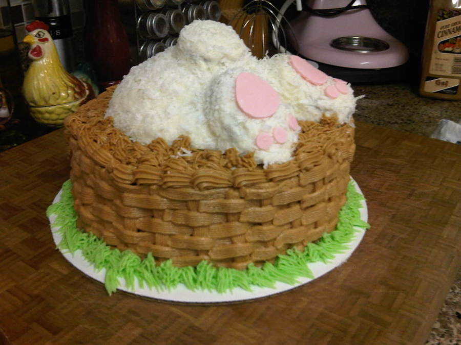 Bunny Butt Cake I Saw This Online In Serval Places Its So Cute I Had To
