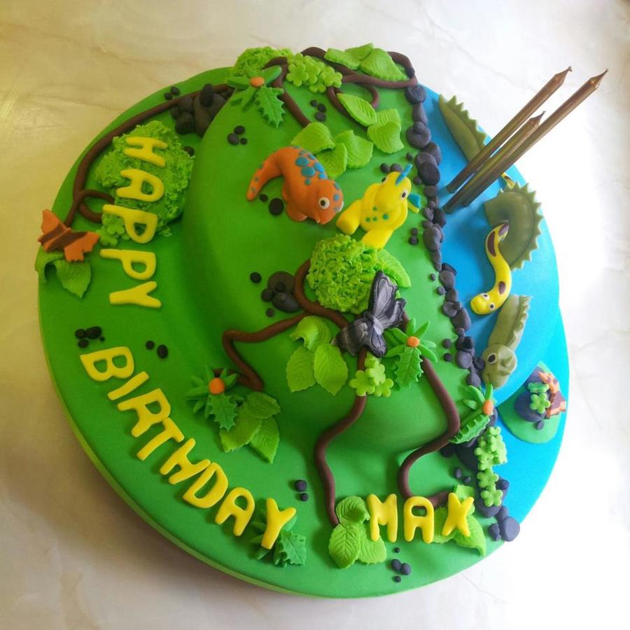 Prehistoric Birthday Cake! on Cake Central Prehistoric Birthday Cake! on Cake Central