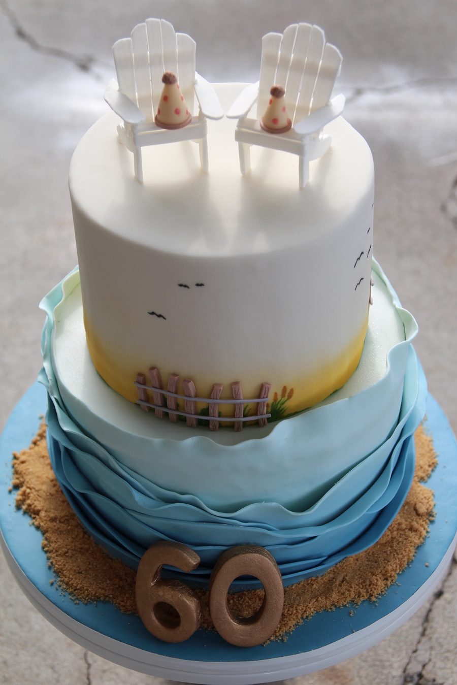 60Th Birthday Cake CakeCentral