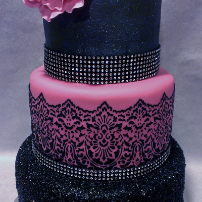 Sexy Bling 40Th Birthday Cake Sexy Bling 40Th Birthday Cake
