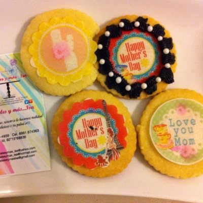 Mothers Edible Wafer Paper Buttercookies on Cake Central