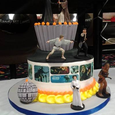 Weirdest Star Wars Cake Ever. Weirdest Star Wars Cake Ever.
