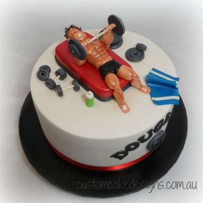 Pumping Iron Cake Pumping Iron Cake