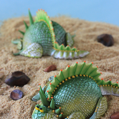 3-D Cookie Lizards By Julia M Usher 3-D Cookie Lizards By Julia M Usher