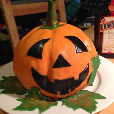 Halloween Pumpkin Cake Halloween Pumpkin Cake