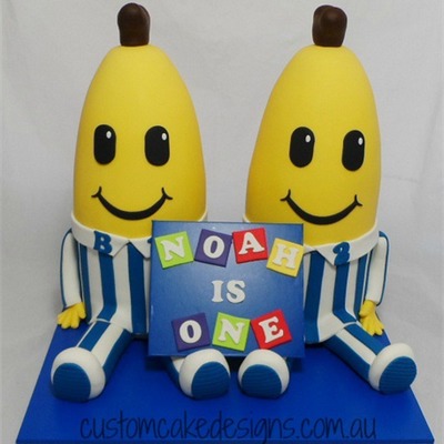 Bananas In Pajamas 3D Cake Bananas In Pajamas 3D Cake