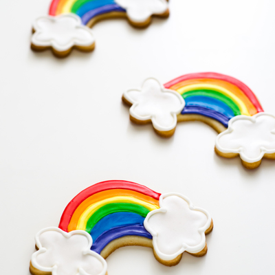 Rainbow Cookies on Cake Central