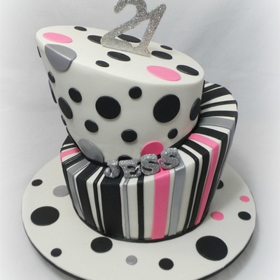 21St Topsy Turvy Cake 21St Topsy Turvy Cake