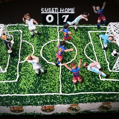 Fcb Vs Real Madrid Cake Fcb Vs Real Madrid Cake