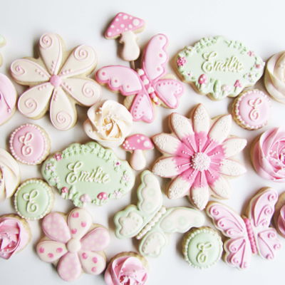 Butterfly Garden Cookies on Cake Central