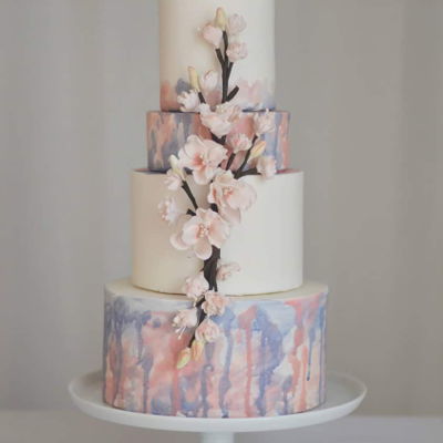 Cherry Blossom Wedding Cake Cherry Blossom Wedding Cake