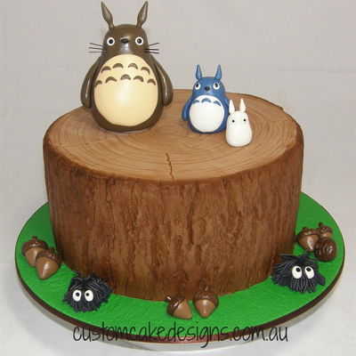 Totoro Anime Cake Totoro Anime Cake