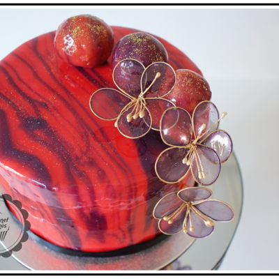 Shiny Mirror Glaze Cake Shiny Mirror Glaze Cake